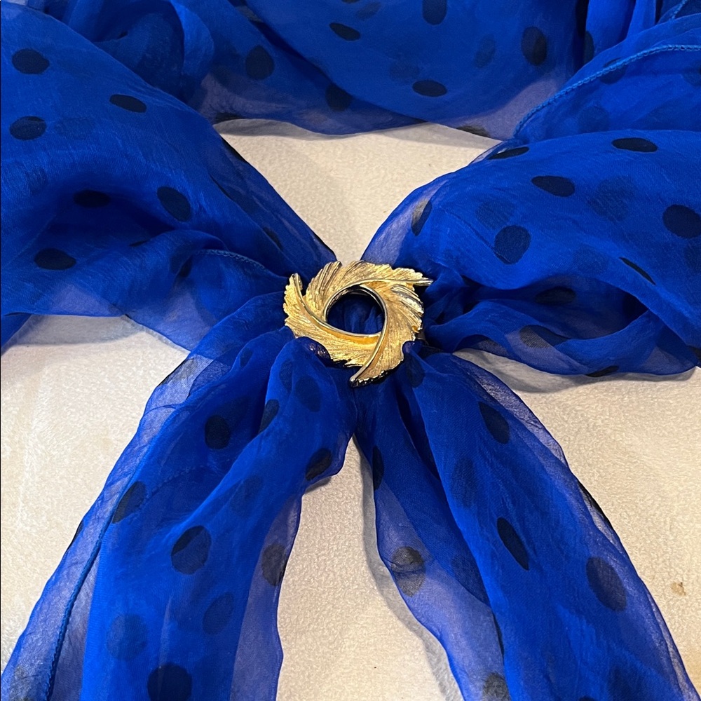 Gold Scarf Ring (scarf not included)